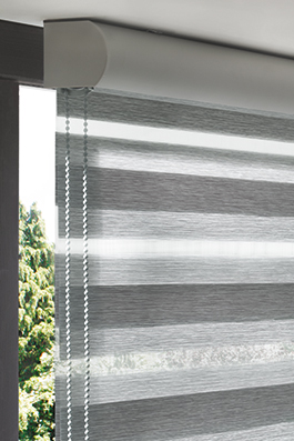 Doppelrollo grau